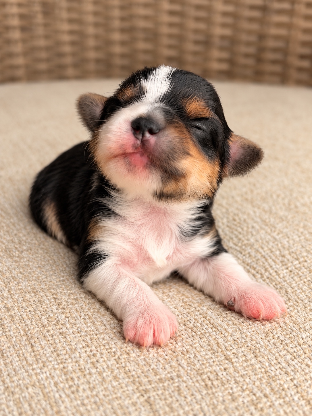 Pebbles, tricolored parti yorkie Yorkshire Terrier puppy — photo 5 of 8