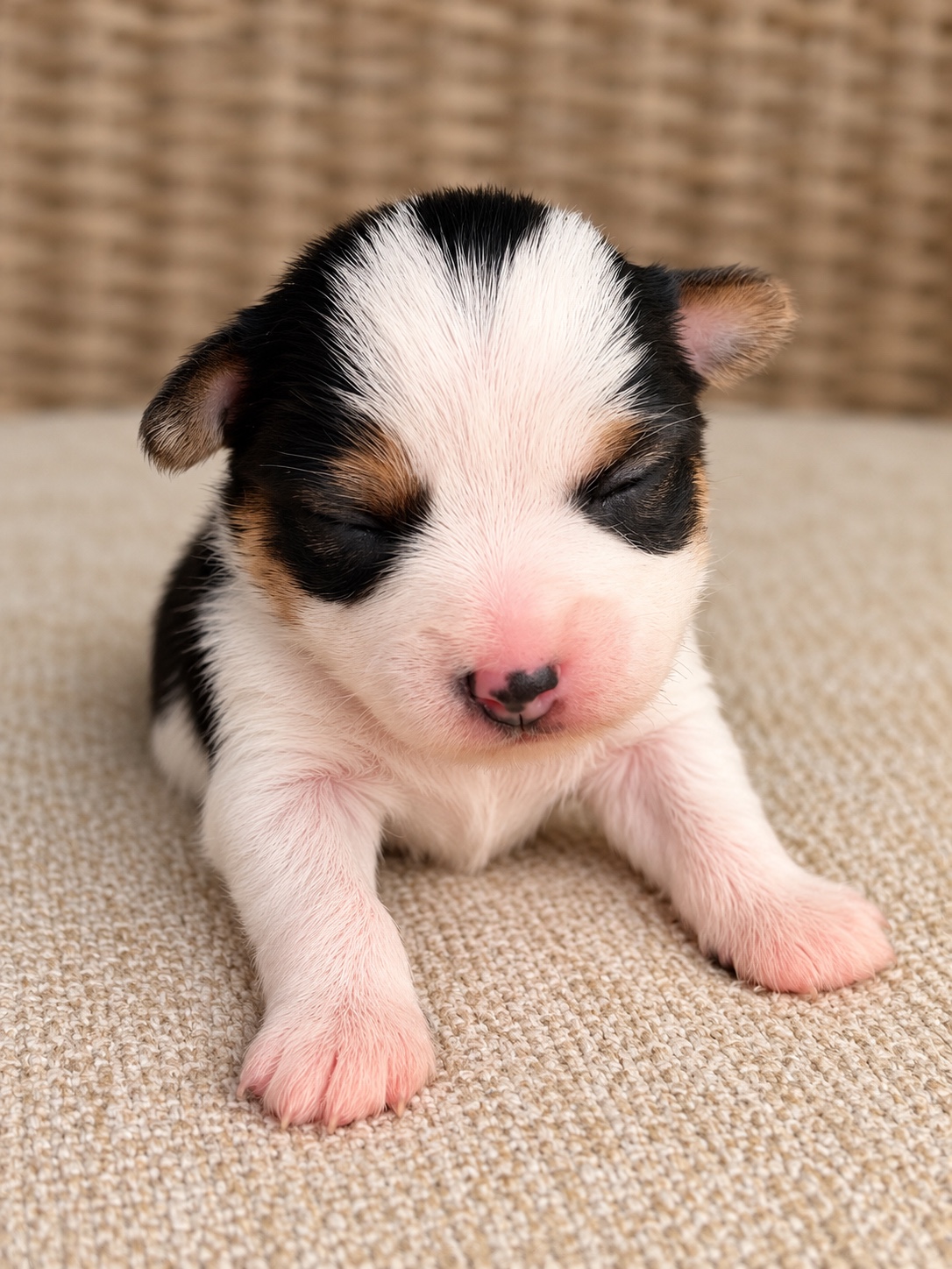 Marti, tricolored parti yorkie Yorkshire Terrier puppy — photo 2 of 6
