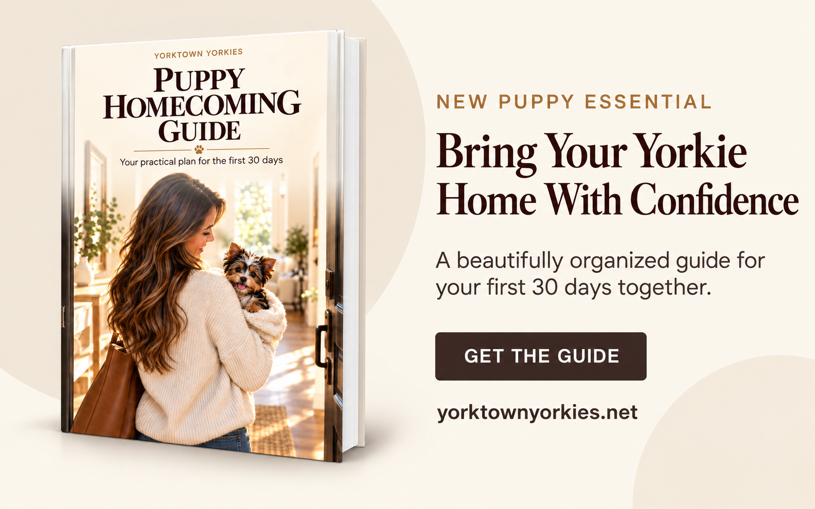 Yorktown Yorkies Puppy Homecoming Guide digital book